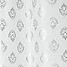 mDesign Floral Decorative PEVA 3G Shower Curtain Liner, PVC-FREE, MOLD & MILDEW RESISTANT, ODORLESS, No Chemical Smell - 72