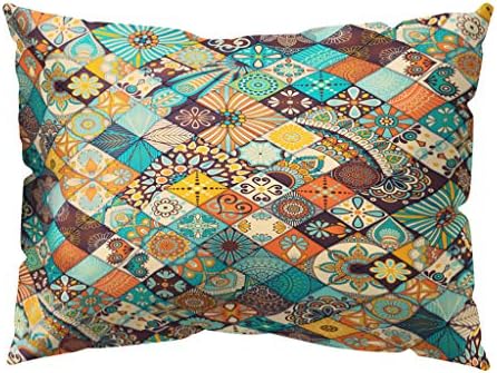 FNKDOR Cushion Covers 30 X 50cm Boho Print Pillow Case Polyester Sofa Car Cushion Cover for Side Stomach and Back Sleeper Home Decor