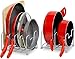 Simple Houseware 2PK Kitchen Cabinet Pan and Pot Lid Organizer Rack, Total 6 Compartments, Silver
