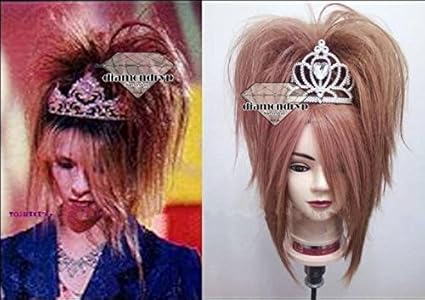 Amazon Yoshiki シンデレラ風hide X Japan コスプレウィッグ Wig 皇冠無 かつら Cos Wig ディズニークリスマス ハロウィン イベント仮装 コスチュ コスプレ 仮装 通販