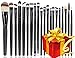 BEAKEY 20+1 Makeup Brush Set Professional Eyeshadow Brush set Foundation Eyeliner Brush Powder Liquid Cream Cosmetics Blending Brush Tool with 1 Secret Gift