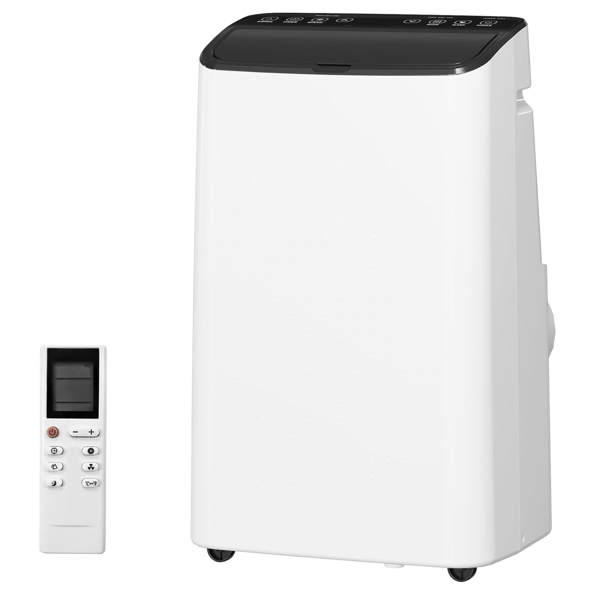 Photo 1 of Sirmupea 14,000 BTU Portable Air Conditioner for 550-750 Sq Ft 3-In-1 AC Unit with Cooling/Dehumidifier/Fan Modes, Remote, 24H Timer & Installation Kit for Home/Office/Dorm