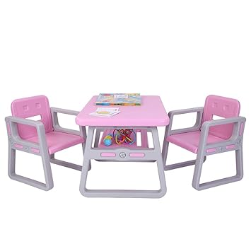 Joymor Multipurpose Kids Table And Chair Set Certified Safe And