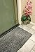 Island Trail Absorbent Welcome Entrance Doormat/Indoor mat (18 inches by 28 inches) Non-Slip Machine Washable Door mat for Trapping Dirt,mud and Water for Home