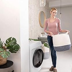 TerriTrophy 2pc Large Woven Storage Basket with