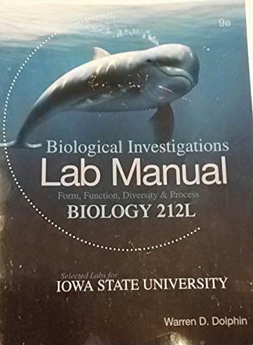 BIOLOGICAL INVESTIG.-LAB.MANUA