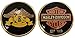 HOG Harley Owners Group Challenge Collectible Coin Logo Metal Lucky Poker Chips & Gift