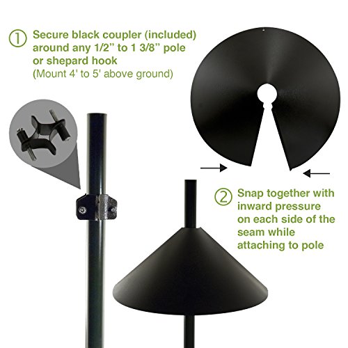 Audubon Squirrel Baffle 18-Inch - Image 6
