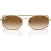 Ray-Ban Unisex Rb3719 Oval Sunglasses