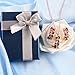 Morenitor Jewelry Set 18K Rose Gold Plated CZ Cubic Zirconia Multi Color Flower Pendant Necklace Stud Earring Set for Women