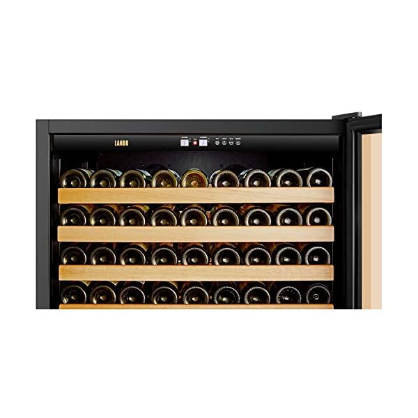 Lanbo-Single-Zone-Red-Wine-Cellar-Built-in-Refrigerator-with-Safety-Lock-289-Bottle