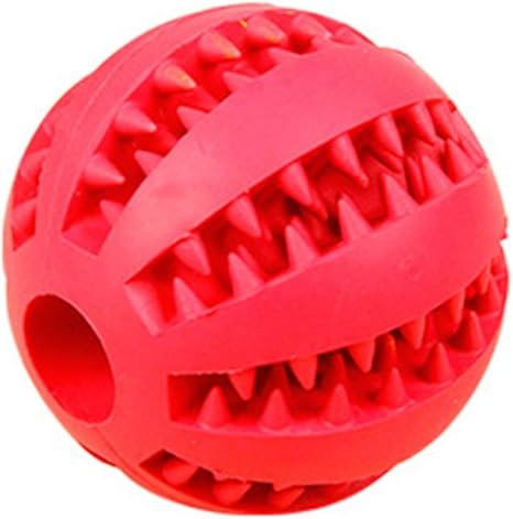 KDSANSO Pelota de Goma, Perro de Juguete Pelota Sonajero Juguete ...