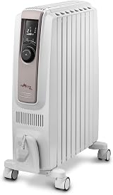 DeLonghi Dragon 4 TRDSX40820E.WB Oil Filled Radiator 2000W White Beige