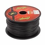 50 Foot Section of Stinger 16 Gauge Black Primary Remote Wire