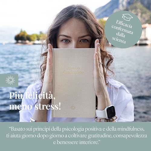Gratitude Journal #1 Ideal for Personal Growth Mindfulness Journaling (22 x 14 cm)