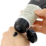 Black Mask Blackhead Remover Purifying Black Peel Off Mask - Activated Charcoal Deep Cleansing Facial Acne Pore Cleaner 80g