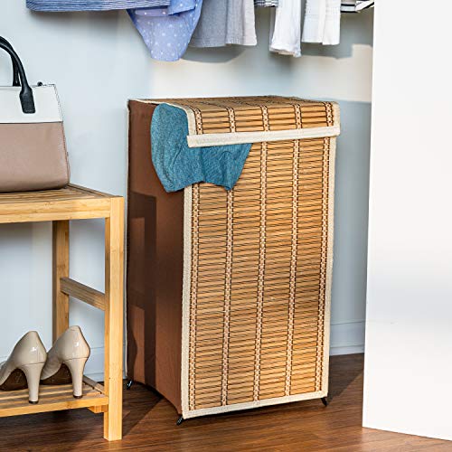 Honey-Can-Do-Bamboo-Wicker-Hamper-with-Lid-HMP-01619-Tall-Bamboo-Laundry-Hamper-with-Lid