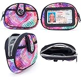 Balboa Wrist Wallet - Cute, Stylish & Lightweight Neoprene Wrist Wallet w/ Detachable Strap & Multiple Pockets for Youthful Ladies