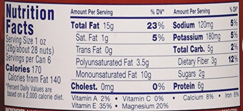 Blue Diamond Almonds Sriracha Flavored Snack Nuts, 6 Oz Resealable Can (Pack of 1) - Image 3