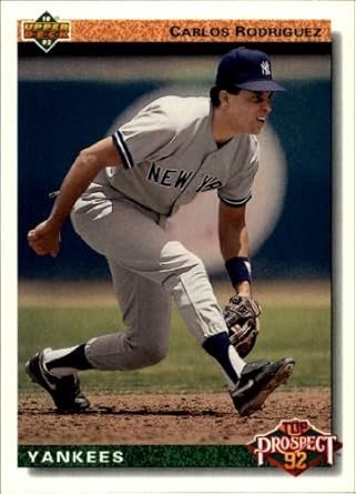 1992 Upper Deck Baseball Card 77 Carlos Rodriguez Mint