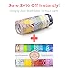 LittleCraftCo Exclusive Premium Washi Tape - 8 Rolls. Create Unique Decorative Crafts + Beautify Bullet Journals or Planners Easily! Gorgeous and Patterns For Kids & Scrapbooking!
