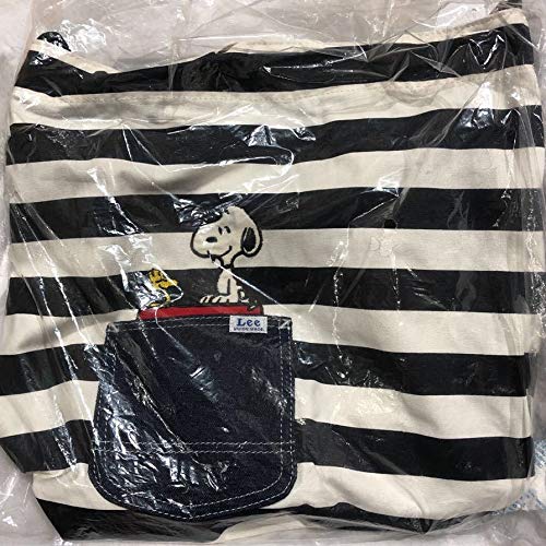スヌーピー トートバック 2way B07qdg6mj9 Lee コラボ アイドル芸能人グッズ 超目玉 12月
