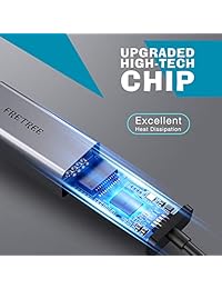 USB C to Ethernet Adapter - Type C to RJ45 Gigabit LAN Network Hub, 1000 100 10 Mbps Compatible for MacBook Pro 2019 2018 2017, iPad Pro, MacBook Air, XPS, Galaxy S9 S8 and More