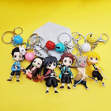 Amazon 鬼滅の刃 キーホルダー グッズ 竈門炭治郎 人気 きめつのやいばグッズ 約70mm フィギュアーツ 萌えグッズ アニメバッグ 鍵 自動車 飾り フィギュア ドール 通販