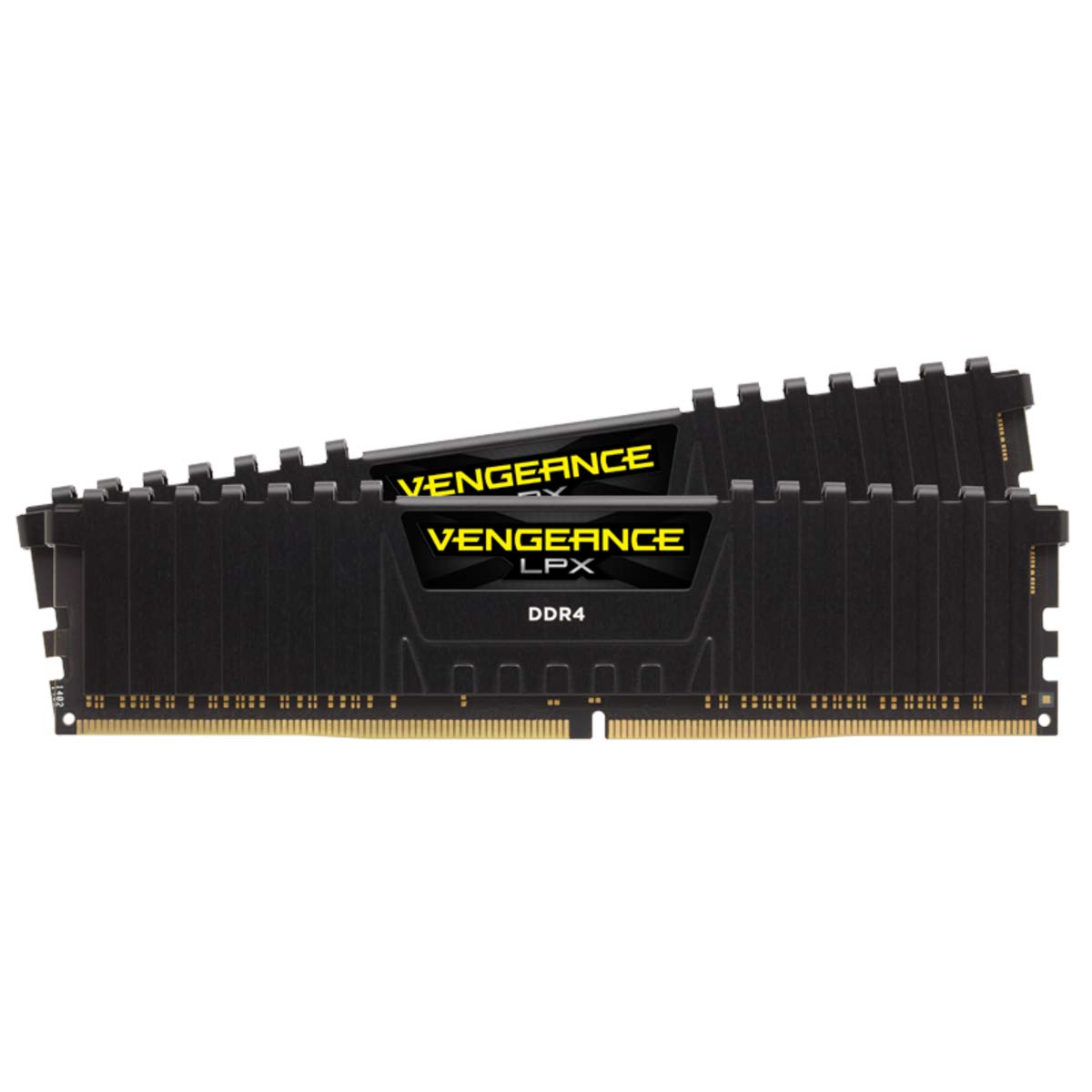 Corsair CMK16GX4M2D3200C16 Vengeance LPX 16 GB (2 x 8 GB) DDR4 3200 MHz C16 XMP 2.0 High Performance Desktop Memory Kit, Black