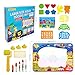 Aqua Doodle Mat Toy for Toddlers Age 3+, Extra Large Water Coloring Mat with 5 Magic Pens, Mess-Free Doodle Painting Toy Educational Toys for Girls Boys Kids Age of 2 3 4 5 6 7 8