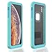 iPhone Xs Max Waterproof Case Support Wireless Charging iPhone Xs Max Waterproof Shockproof Dirt-Proof Full-Body Rugged Cover with Built-in Screen Protector for Apple iPhone Xs Max 6.5 inch