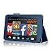 Fire HD 6 Case - Exact Amazon Kindle Fire HD 6 Case [PRO Series] - Premium PU Leather Folio Case for Amazon Kindle Fire HD 6 (2014) Navy Blue