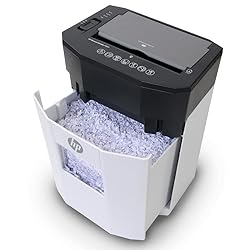 HP - Paper Shredder Micro Cut, 80-Sheet Auto