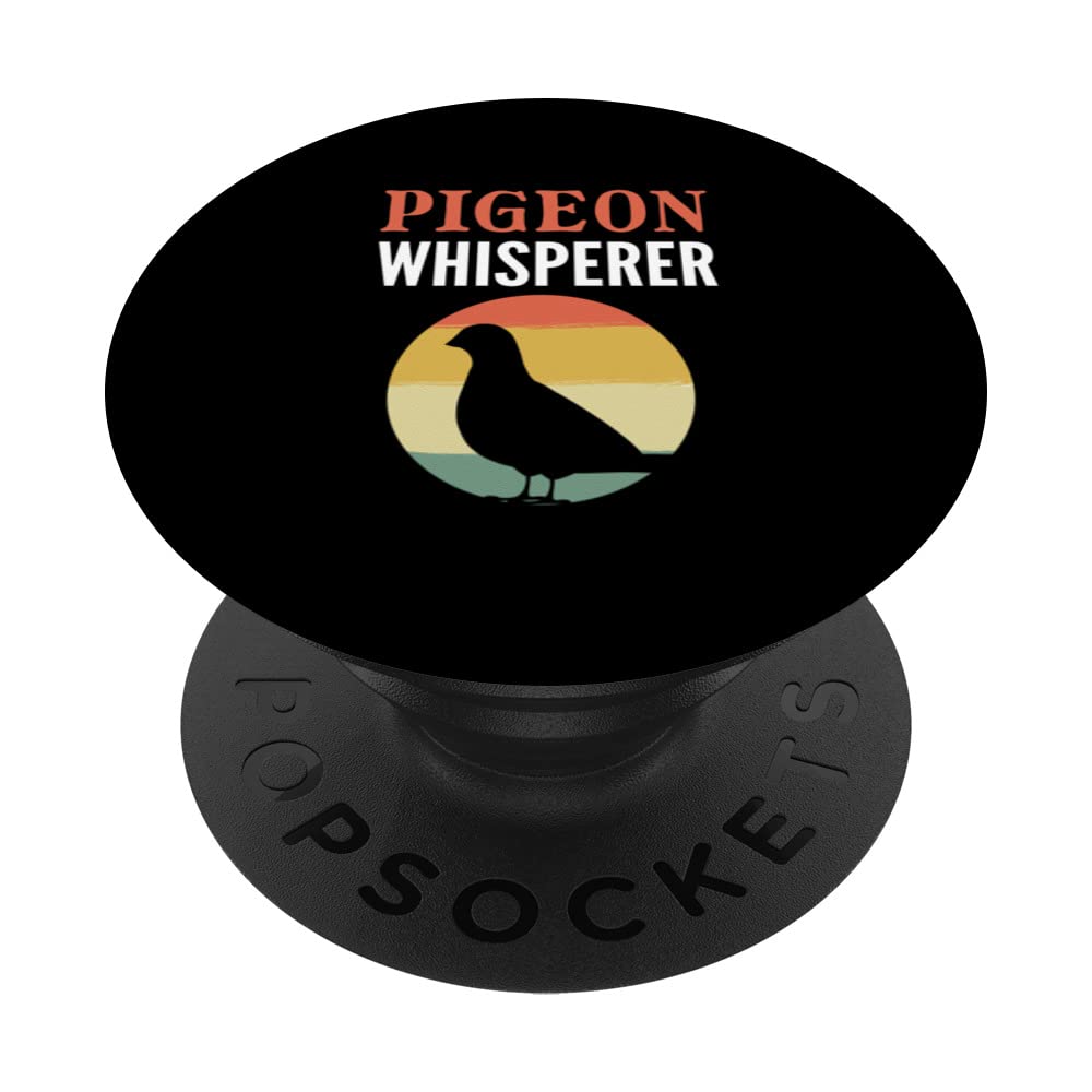 Pigeon Whisperer Bird Watcher PopSockets Swappable PopGrip