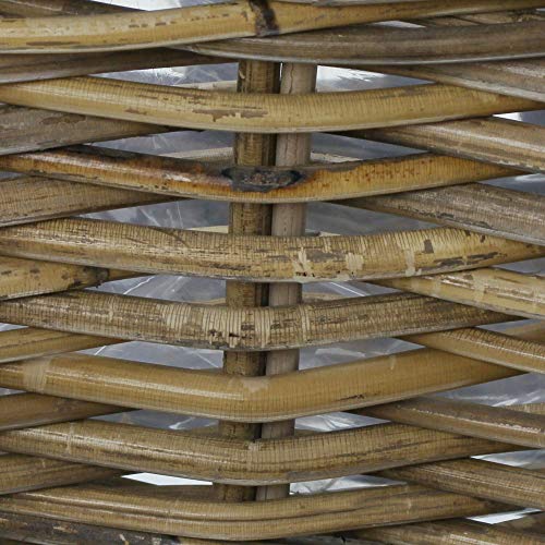 Blumenkasten, Planzkasten, Balkonkasten, Balkonpflanzer "Rattan", mittel 46 x 18 x 15 cm – Bild 5