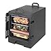 Cambro UPC300110 Ultra Pan Carrier Black Front Loading Insulated Food Pan Carrier with Handles