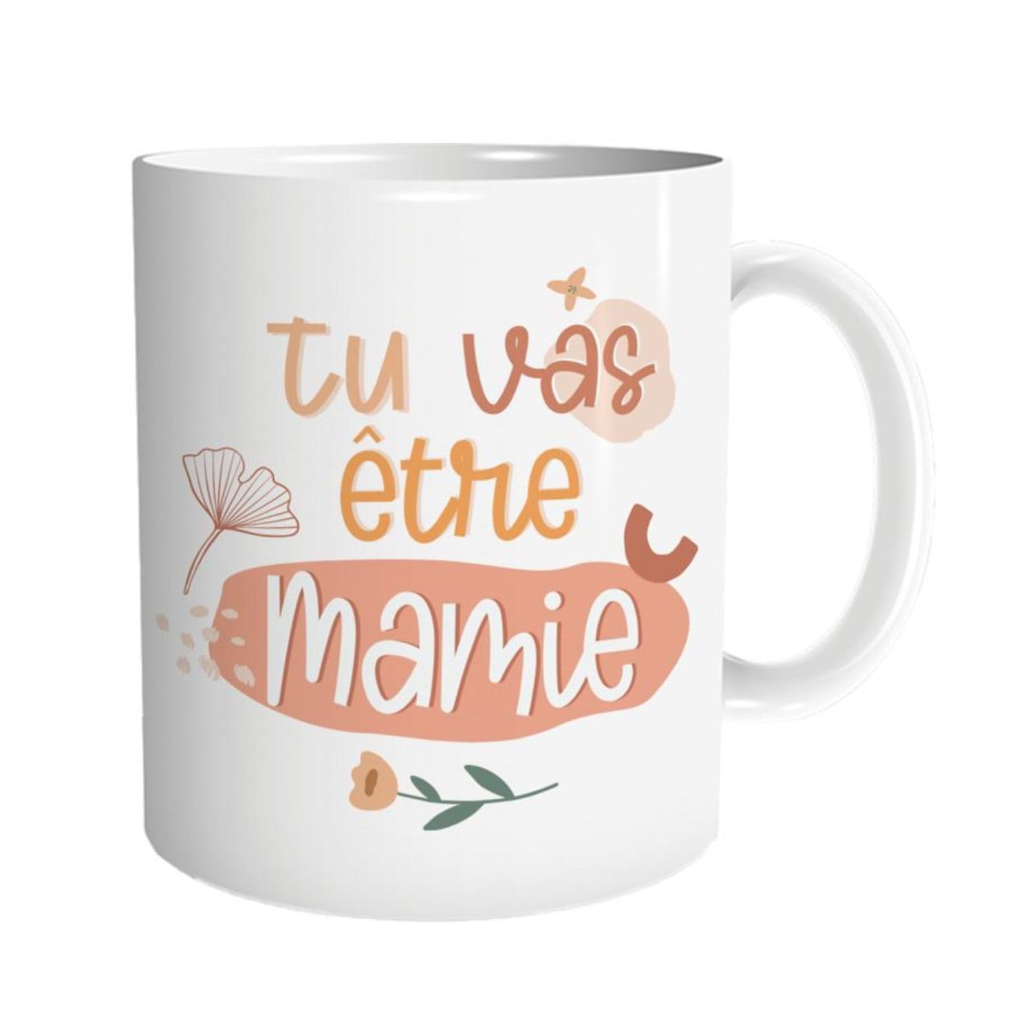 STC Mug "Tu va être Mamie" [French Language]