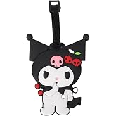 Anime Luggage Tag - Funny Luggage Tags for Travel Women Men Suitcase Tag | Luggage Tags for Travel Woman Man Cool Backpack Suitcase Tag Cute Clear Name ID Identifier Durable for Travel Lovers - Rabbit