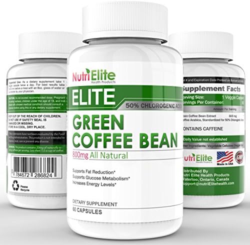 Pure Green Coffee Bean Extract For Weight Loss โ
50% Chlorogenic Acid โ
Boosts Metabolism โ
Reduces Sugar Cravings โ
Balances Blood Sugar Levels โ
Premium Quality and Made in the USA
