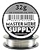 Stainless Steel 316L - 250' - 32 Gauge Wire - 250ft - 0.2mm - 0.008in - Made in USA - Master Wire Supply