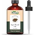 Organic Zing Agarwood (Aquilaria malaccensis) Oil | Pure & Natural Essential Oil for Skincare, Aroma & Diffusers - 118ml/3.99fl oz