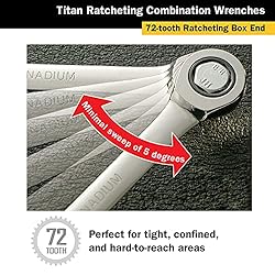 Titan Tools - Sae Ratcheting Wrench 9/16