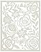 Hero Arts Bold Floral Stencil