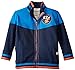 Hatley Little Boys' Full Zip Mock Neck-Space Cadet