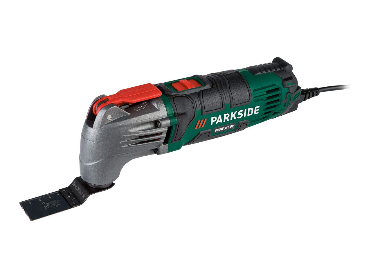 Parkside Multi-Purpose Tool PMFW 310 D2 Highly Versatile Oscillation Technology for Sawing, Cutting, Scraping and Sanding
