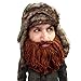 Beard Head - The Original Barbarian Trapper Knit Beard Hat