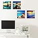 Canvas Wall Art Ocean Sunset Beach Pictures 12