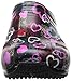 AnyWear Women's Exact Clog, Hearts Gone Wild, 9 M US