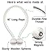 Brighter Decor Magnetic Curtain Tiebacks | Premium Curtain Holdbacks | Replace Your Curtain Hooks or Clips | Live a Brighter Life | 4-Pack, Silver