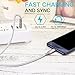 USB Type C Cable,2-Pack(3.3ft+6.6ft) USB-C to USB A Fast Charger Nylon Braided Fast Charging Cord for Samsung Galaxy S9 S8 Plus Note 9 8,LG V20 G6 G5,Google Pixel XL,Moto Z Z2, Nintendo Switch(Gray)